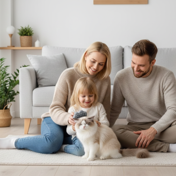 the misty ritual: steam massage & grooming brush