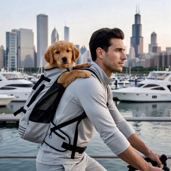 the vista backpack | high ventilation breathable pet carrier for hiking & travel