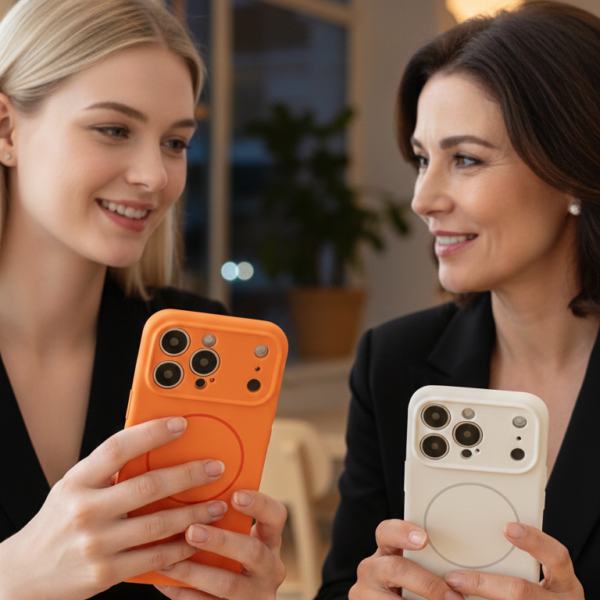 the velvet shield | liquid silicone magsafe case