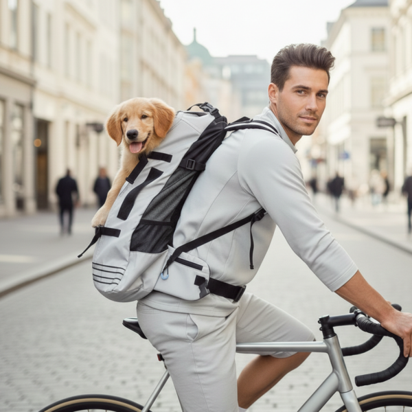 the vista backpack | high ventilation breathable pet carrier for hiking & travel