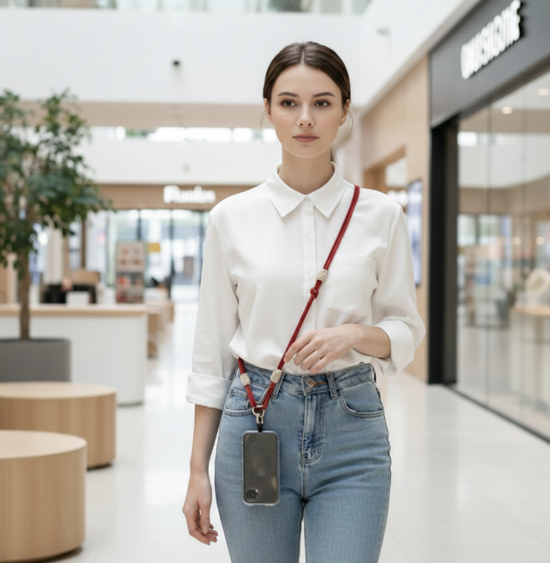 the boundless tether | adjustable crossbody phone lanyard